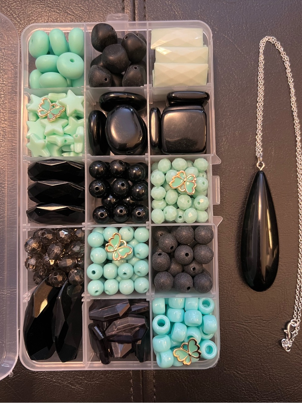 Craft Beads, MINT OREOS - DON’T EAT, Jewelry Supplies, loose bulk beads